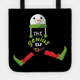 Christmas elf family group apparel GBH Tote