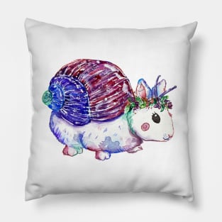 Snail Bunny Pillow