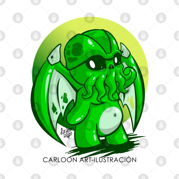 BABY CTHULHU by CARLOON by The Carloon Art