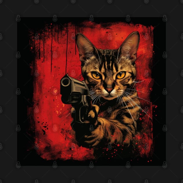 Bengal With A Gun by Enchanted Reverie