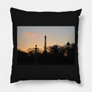 A View of Paris Pillow