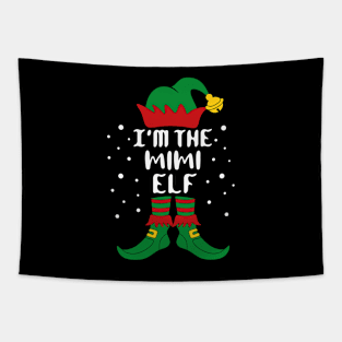 I'm The Mimi Elf Family Christmas Tapestry