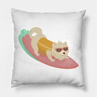 surfer dog Pillow