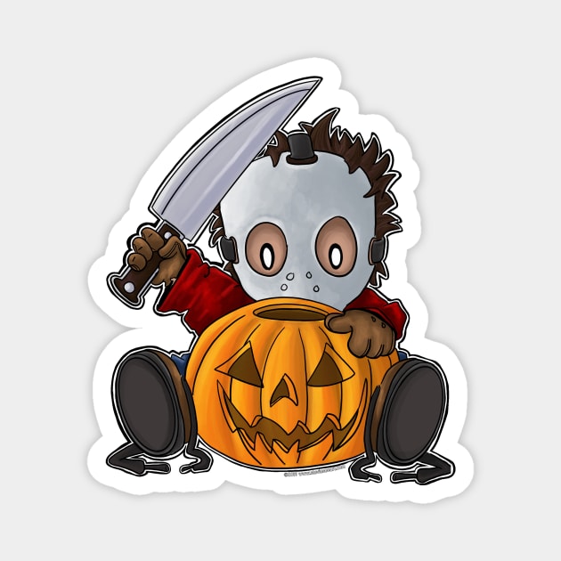 Jason Vorhees Halloween 2019 Magnet by steviezee