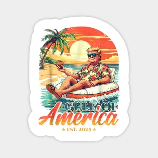 Gulf of America Trump Tube 2 Magnet