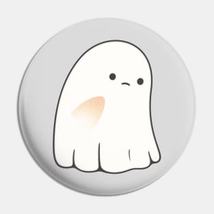 Sad ghost Pin