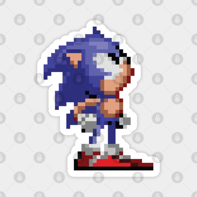 Sonic Pixel Magnet by MoathZone