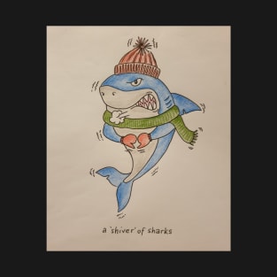 A 'Shiver' of Sharks T-Shirt