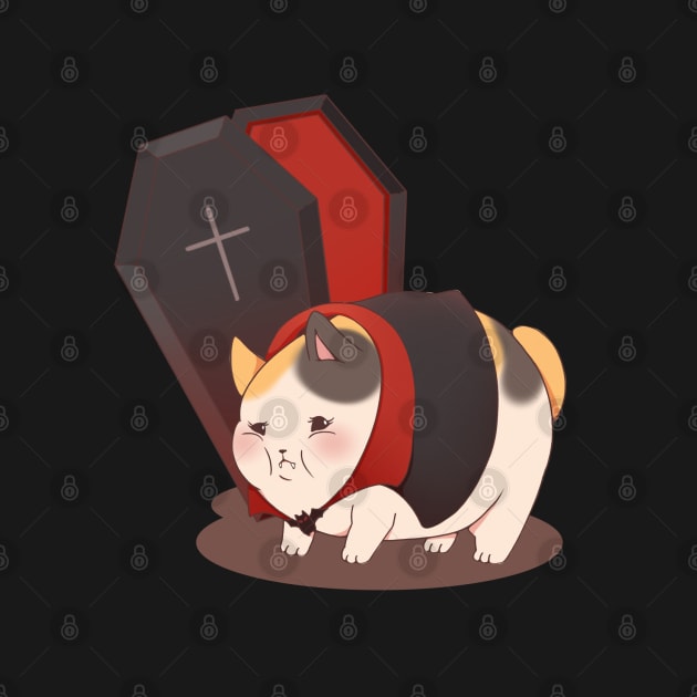 FFXIV - Halloween Vampire Fat Cat by Thirea