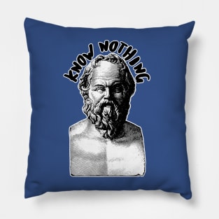 Socrates / Know Nothing Pillow