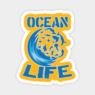 ocean's life Magnet