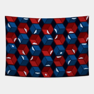 Beat Saber Note Blocks Pattern Tapestry