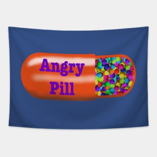 Angry Pill Tapestry