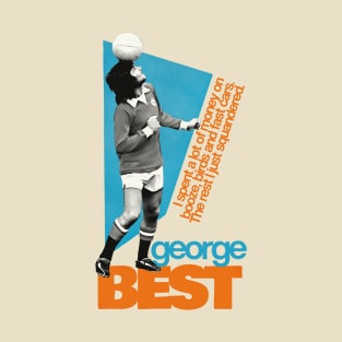 George Best - Retro Fan Artwork T-Shirt