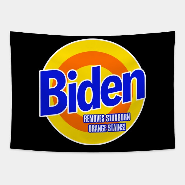 BIDEN - Removes stubborn Orange Stains. Tapestry by Tainted