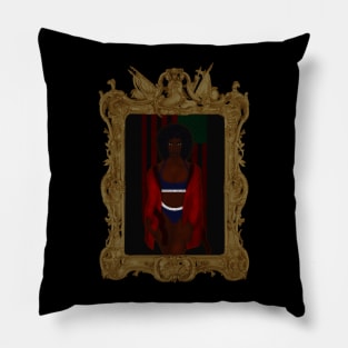 Blacc Mona Lisa Pillow