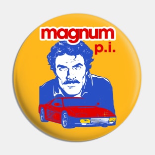 Magnum P.I. Pin