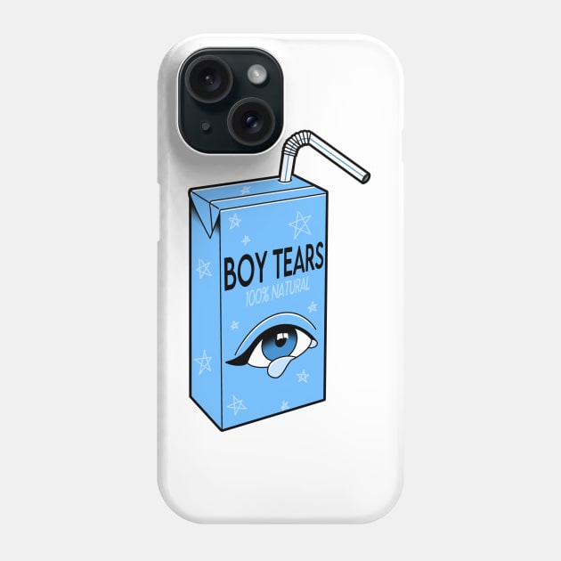 Boy Tears Phone Case by drawingsbydarcy