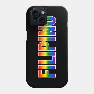 Rainbow Filipino LGBTQ Pride Phone Case