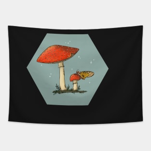 Mushrooms Tapestry