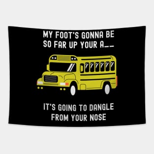 School Bus Driver Tapestry