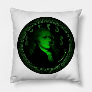 Digital Currency - Ten Dollar Bill Pillow