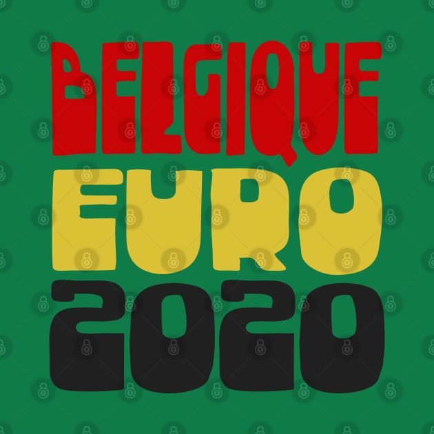 Belgique / Euro 2020 Football Fan Design by DankFutura