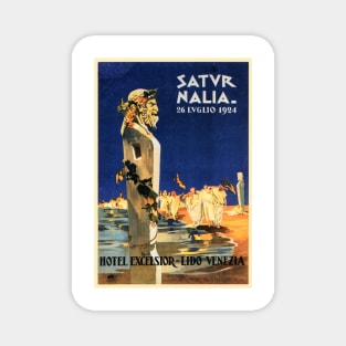 Roman SATUR NALIA Hotel Excelsior Venice Vintage Italy Travel Magnet