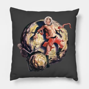 Chained in Space Pillow