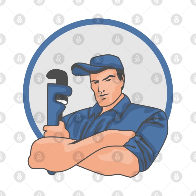 Plumbing Man by Dheograft