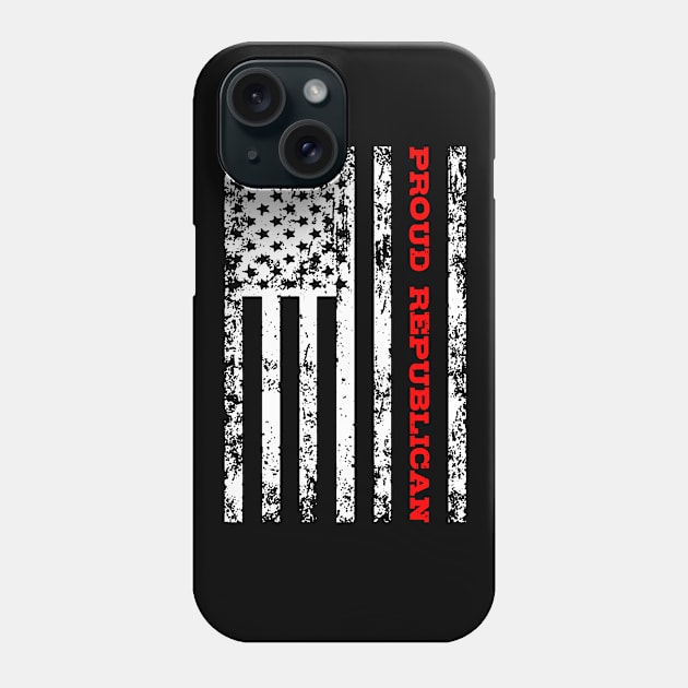 Proud Republican Phone Case by mikevdv2001