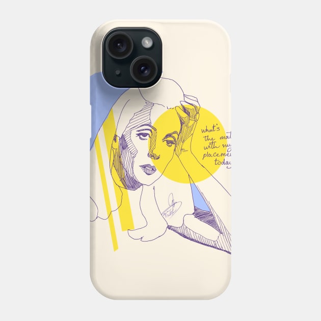 Such a Libra, Catherine! Phone Case by meemees60s