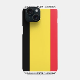 Spa F1 Circuit Stamp Phone Case