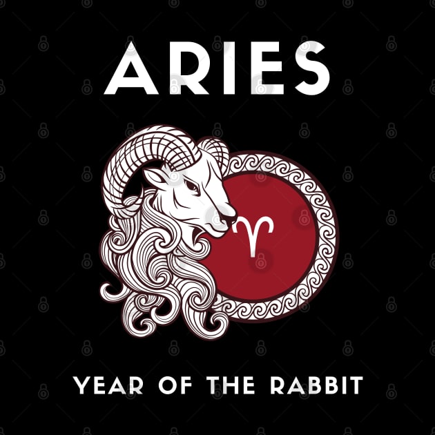 ARIES / Year of the RABBIT by KadyMageInk