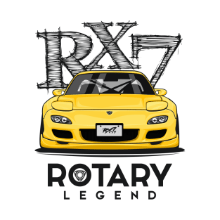 Mazda RX7 - Rotary Legend T-Shirt