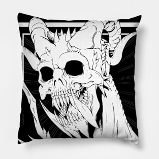 Stranger Attire Demon without Text Pillow