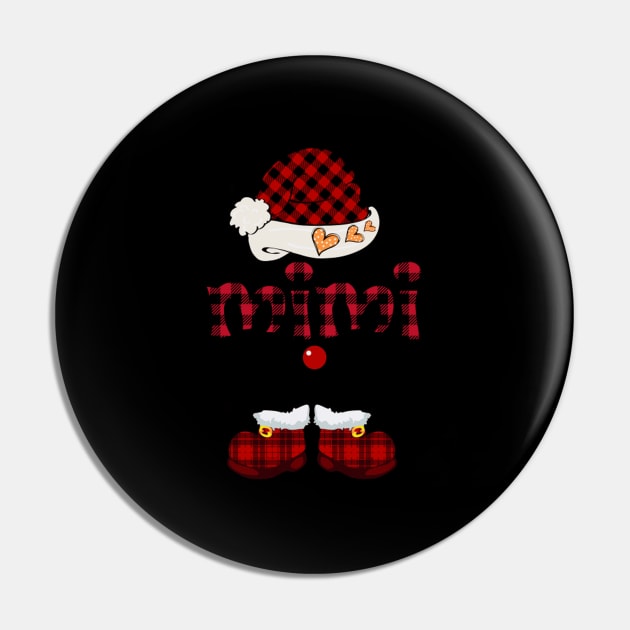 Mimi Claus Red Plaid Grandma Pin by AlfieDreamy 