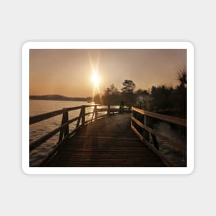 Sunset landscape photography Magnet