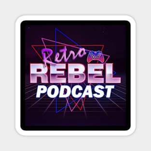 Retro Rebel Podcast Magnet