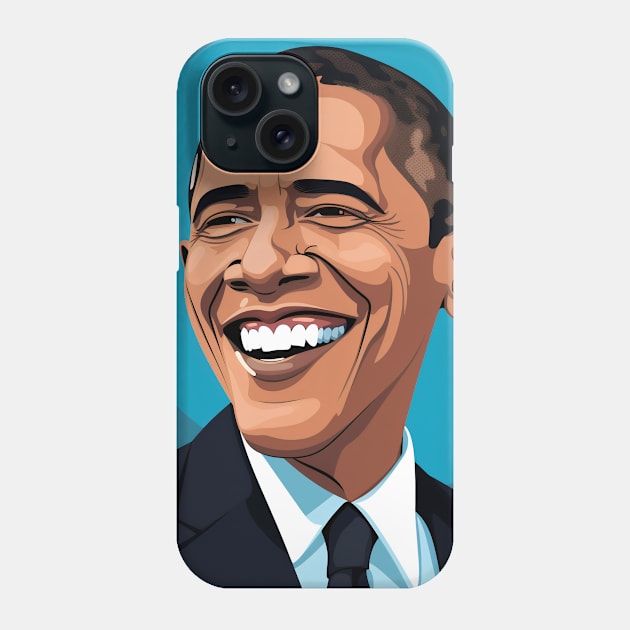 Obama - #0004 Phone Case by diegosilva.arts