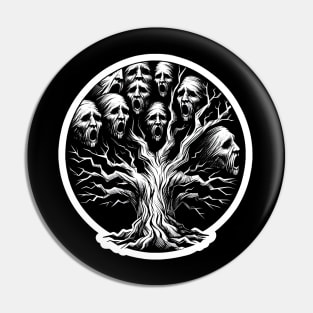 horror evil tree Pin