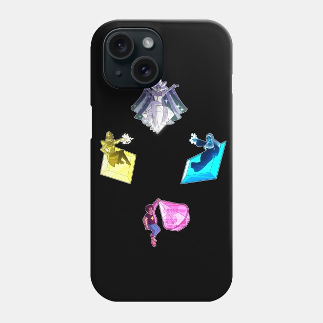 Steven Universe - The Diamonds Phone Case by StivenwithanI