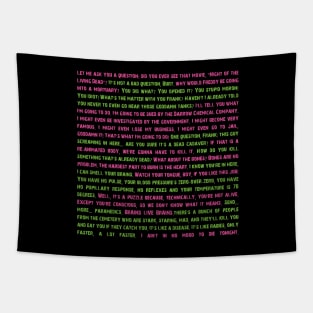 Return of the living Dead quotes Tapestry