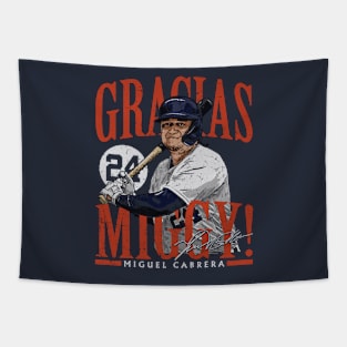 Miguel Cabrera Detroit Gracias Miggy Tapestry