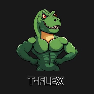 Funny Gym T-Rex Dinosaur Bodybuilding Fitness T-Shirt