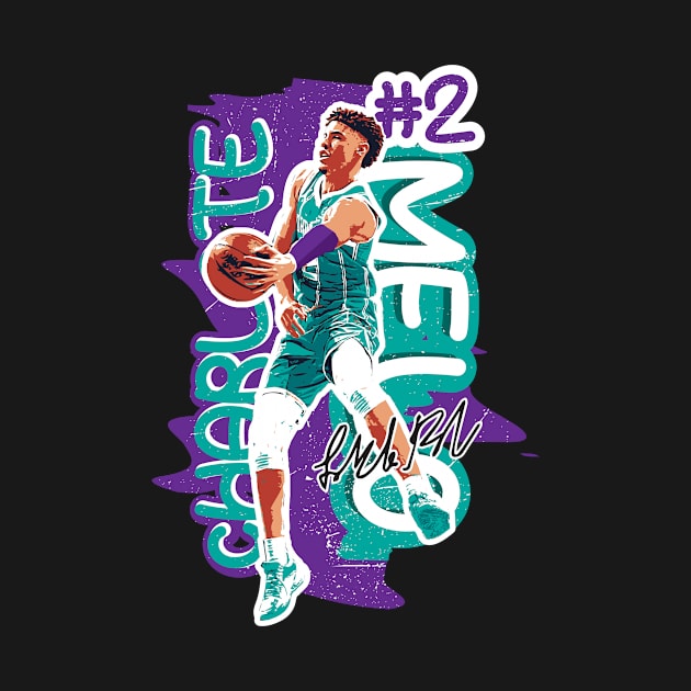 LaMelo Ball vintage style t-shirt by goderslim