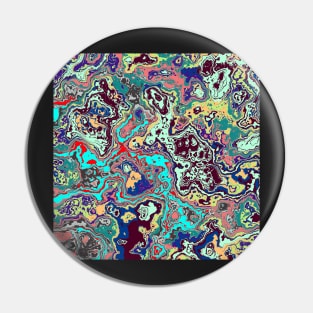 Creatures - Original Abstract Pin