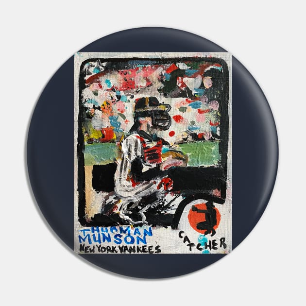 Thurman Munson Pin by ElSantosWorld