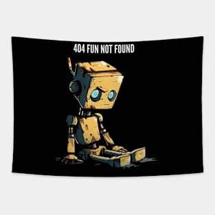 404 Fun Not Found v2 Tapestry