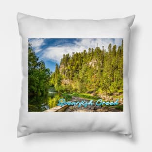 Spearfish Creek in the Black Hills Pillow
